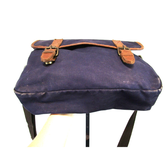 United By Blue Canvas & Leather Crossbody Messenger Bag - Picture 8 of 12